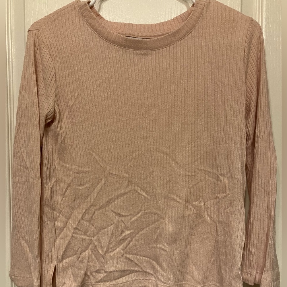 Old Navy pink sweater size L girls